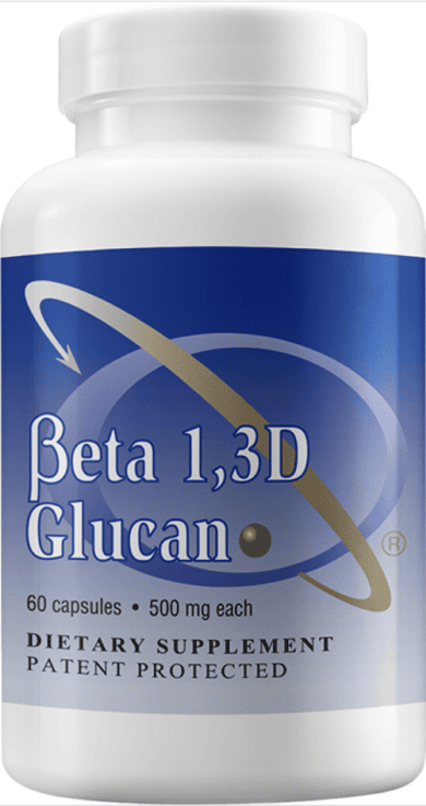 Beta 1,3D Glucan, Glucan 300® 500 mg - 60 capsules